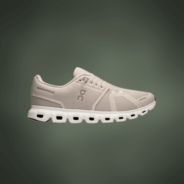 On Running Cloud 6 Pearl White