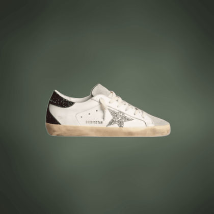 Super-Star Glitter Detail Low Top Sneaker