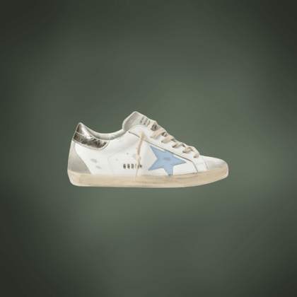 Super Star Sneaker in White, Ice & Platinum