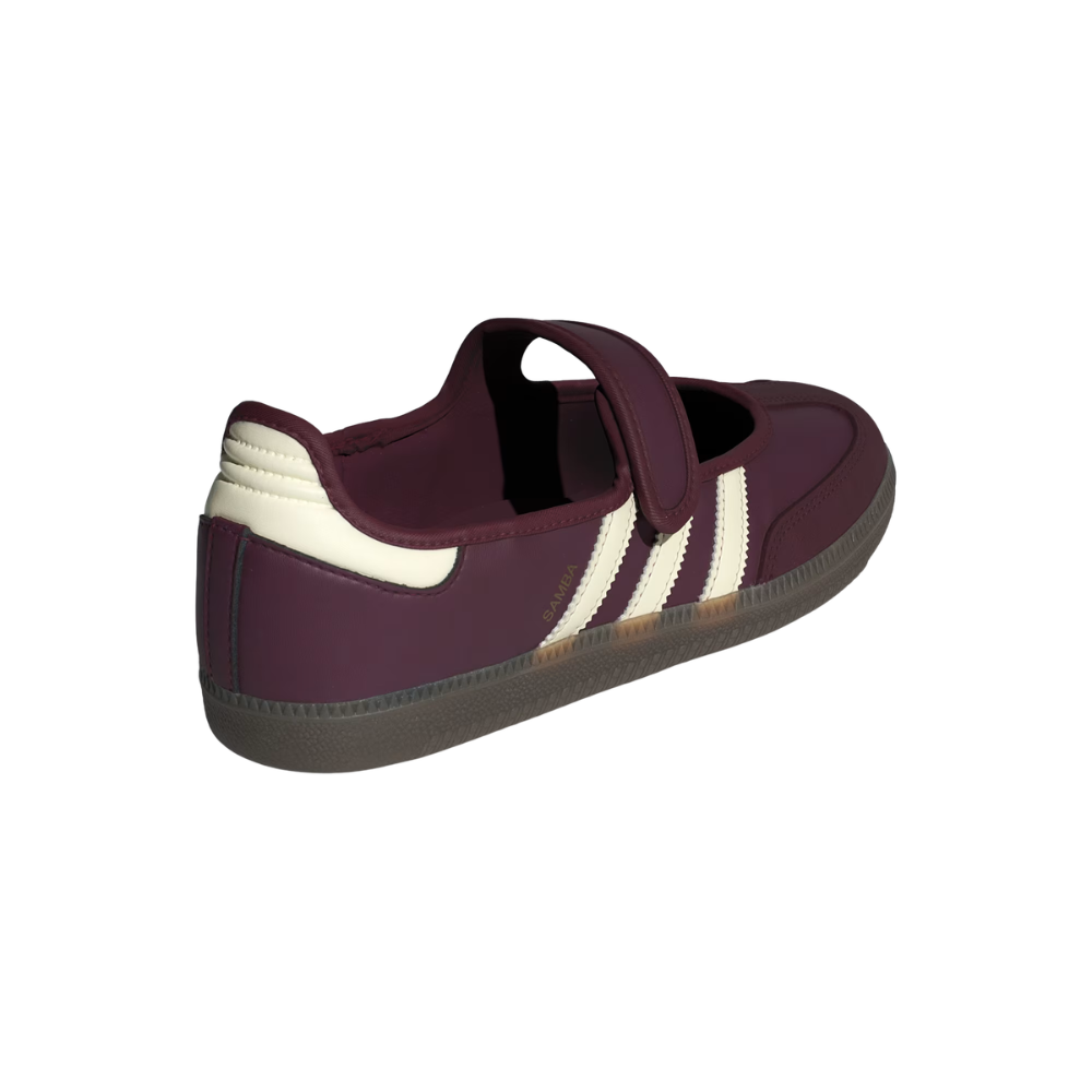 adidas Wmns Samba Mary Jane 'Maroon Cream White Gold Metallic'
