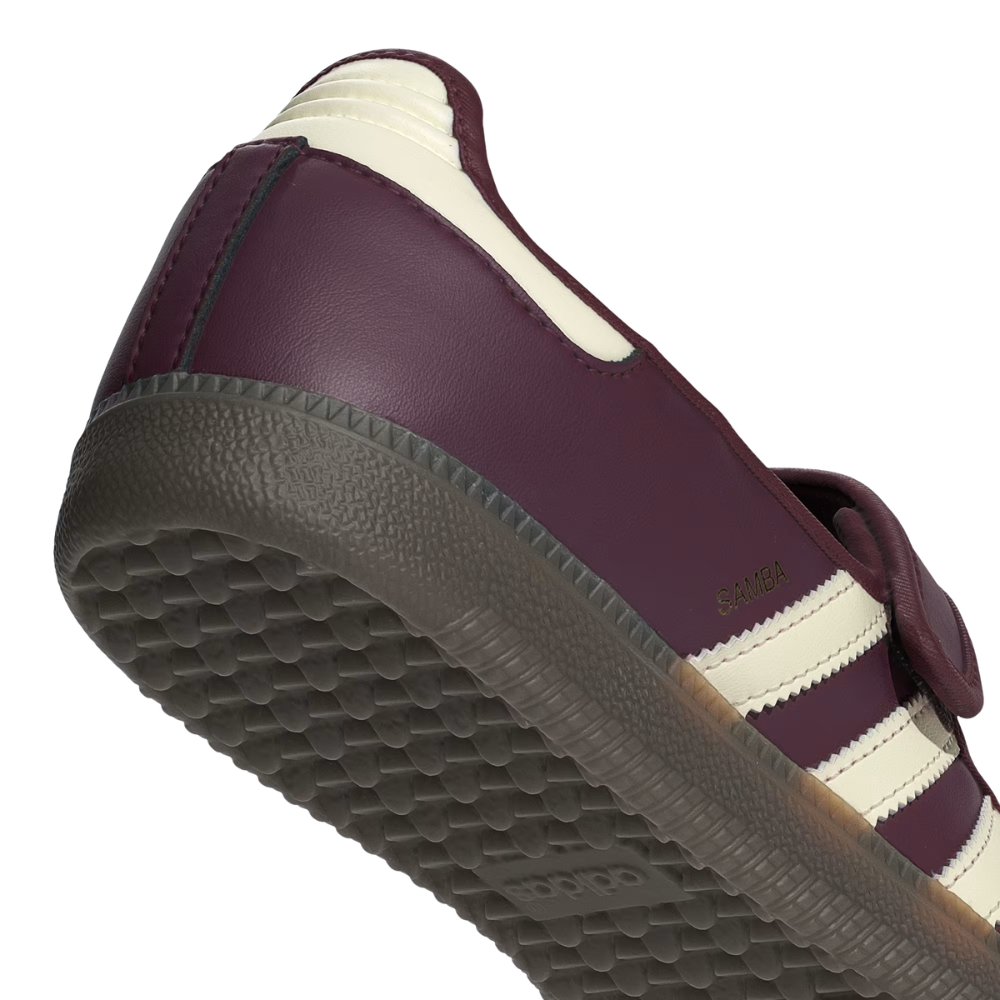 adidas Wmns Samba Mary Jane 'Maroon Cream White Gold Metallic'