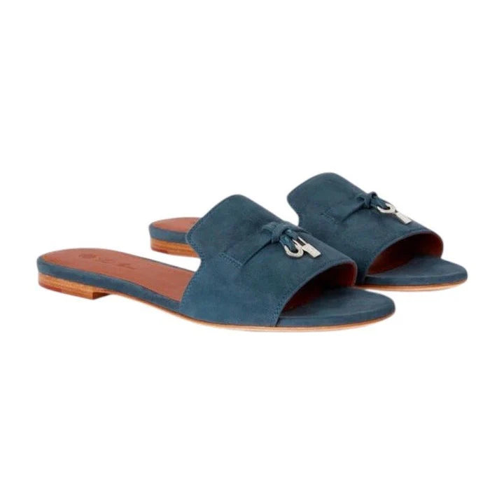 Loro Piana knot-detail sandals