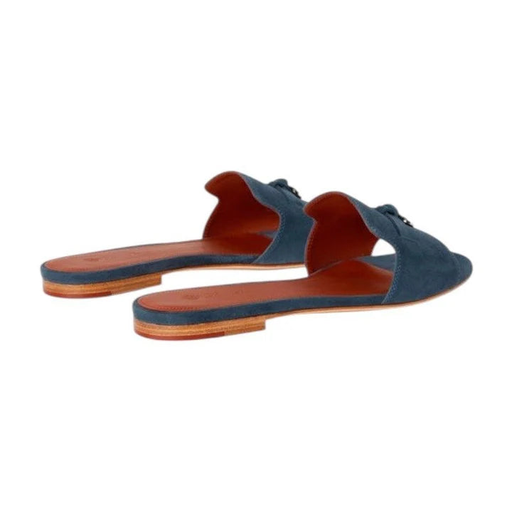 Loro Piana knot-detail sandals