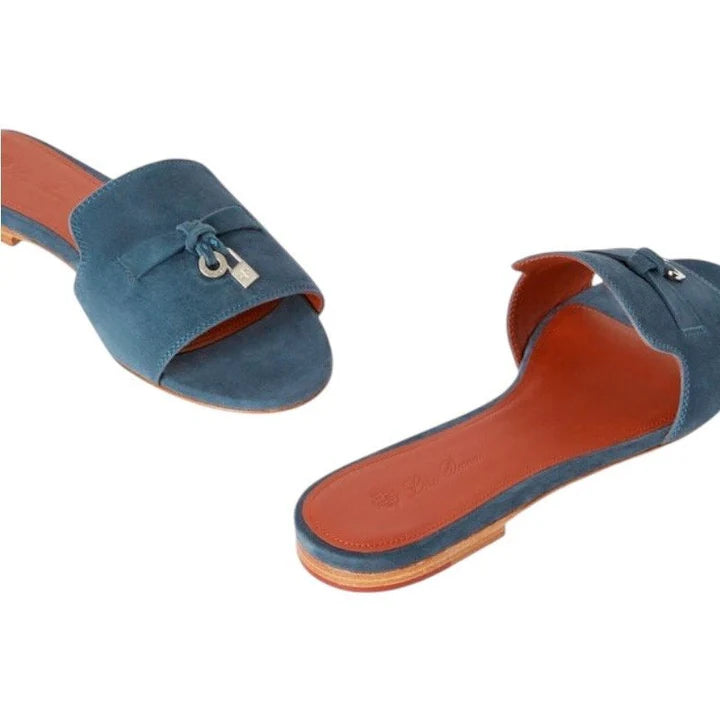 Loro Piana knot-detail sandals