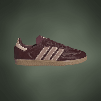 Adidas Wmns Samba OG 'Pony Hair Pack - Maroon'
