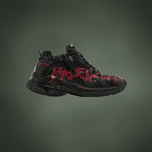 Balenciaga Runner Sneaker 'Graffiti - Black Red'