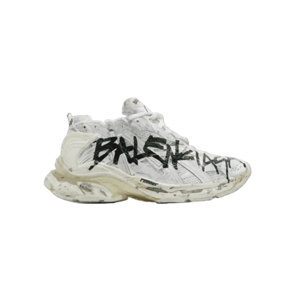 Balenciaga Runner Sneaker 'Graffiti - White Black'