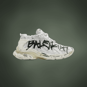 Balenciaga Runner Sneaker 'Graffiti - White Black'