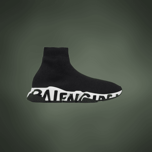 Balenciaga Speed Sneaker 'Midsole Graffiti - Black White'