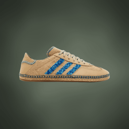 CLOT x adidas Gazelle 'Linen Khaki Light Blue'
