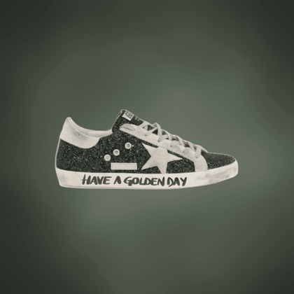 Golden Goose Deluxe Brand Superstar Glitter Women’s Sneakers