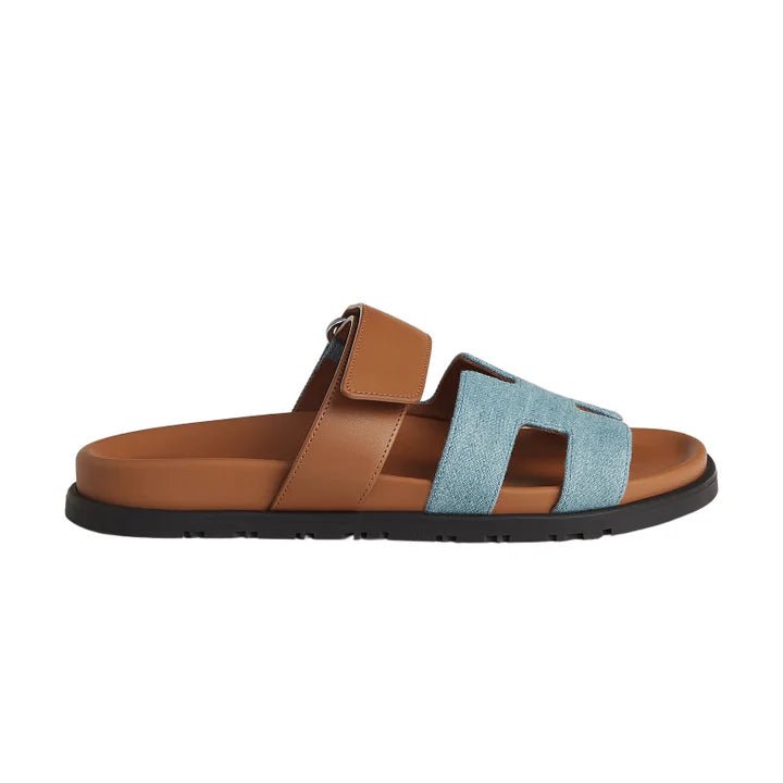 Hermès Chypre leather sandal - Kickzz