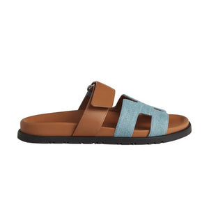 Hermès Chypre leather sandal