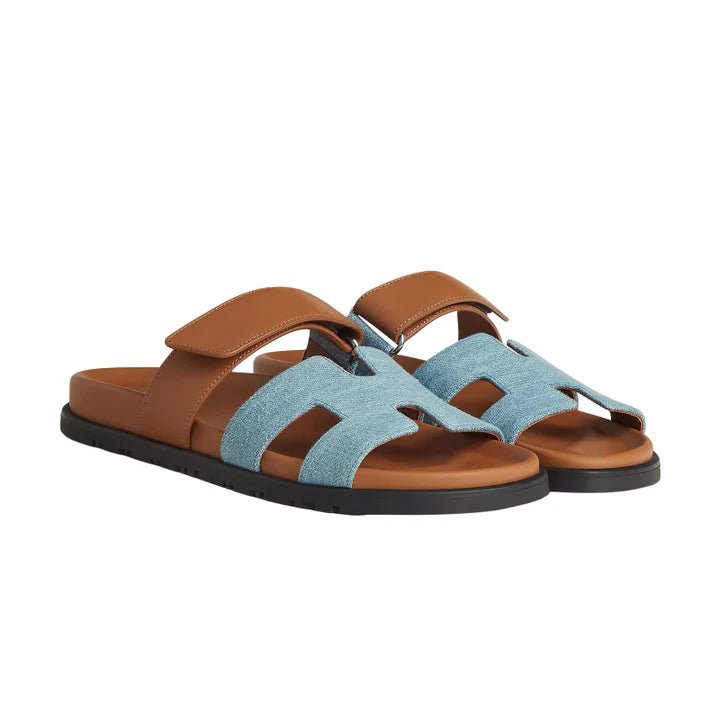 Hermès Chypre leather sandal - Kickzz