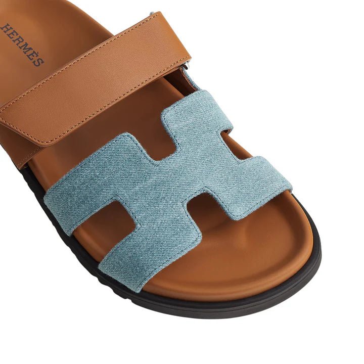 Hermès Chypre leather sandal - Kickzz