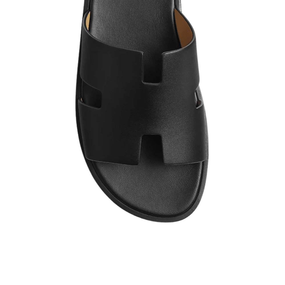 Hermes Izmir sandal black - Kickzz