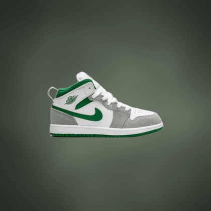 Jordan 1 Mid SE "Grey/Green" sneakers