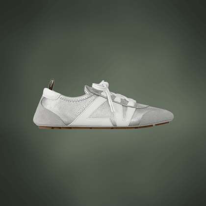 Louis Vuitton LV Sneakerina Metallic grained calf leather