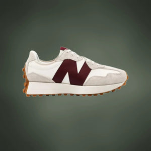 New Balance 327 'White Dark Red'