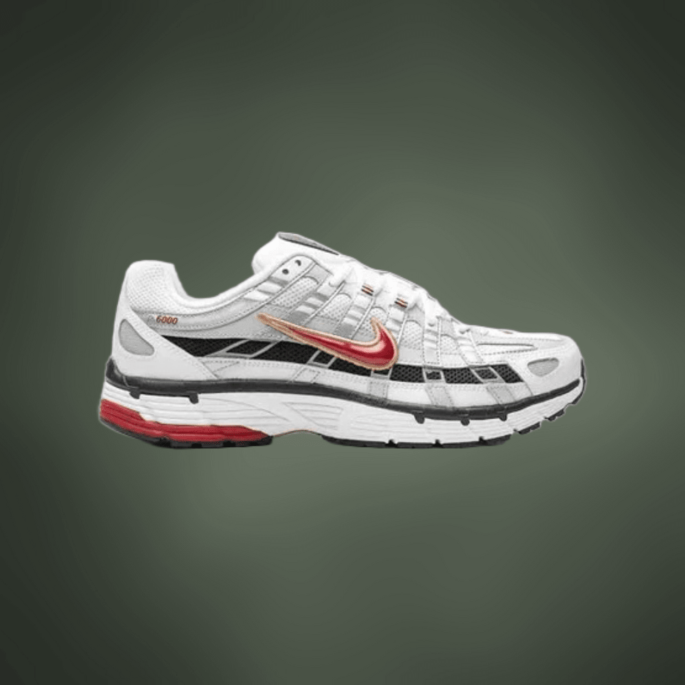 NIKE P - 6000 PLATINUM VARSITY RED - Kickzz