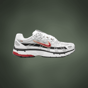 NIKE P-6000 PLATINUM VARSITY RED