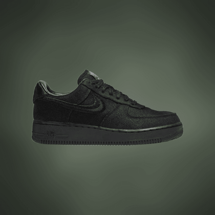 Nike Stussy x Air Force 1 Low 'Triple Black'