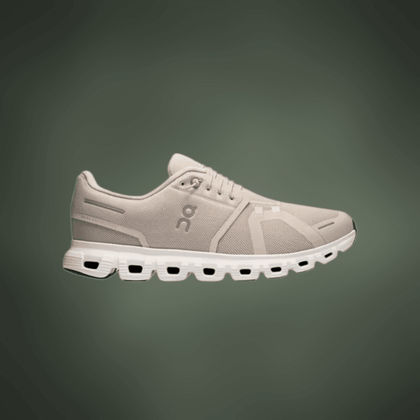 On Running Cloud 6 Pearl White