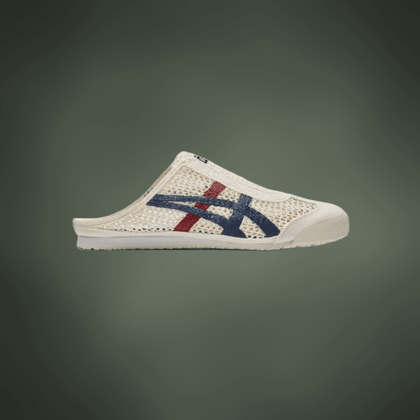ONITSUKA TIGER MEXICO 66 SABOT CREAM MAKO BLUE RED