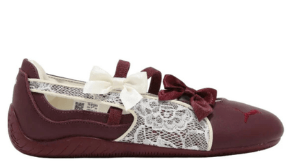Puma Speedcat Ballet Lace Ribbon Maroon