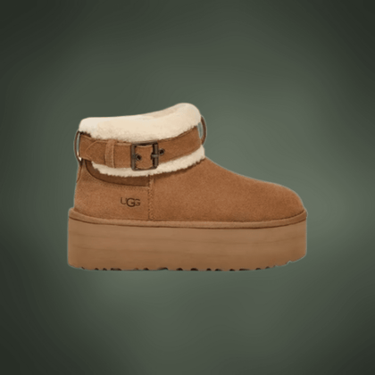 UGG  ultra mini belted roller boot