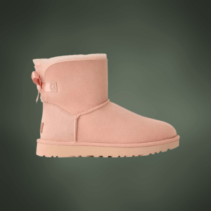 UGG Wmns Mini Bailey Bow II 'Beige Blush'