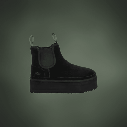 UGG Wmns Neumel Platform Chelsea Boot 'Black'